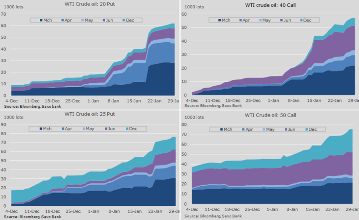 Figure 05: WTI crude oil options activity