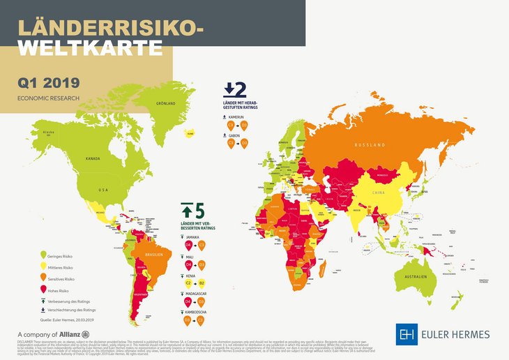 Download Country Risk Map 2019