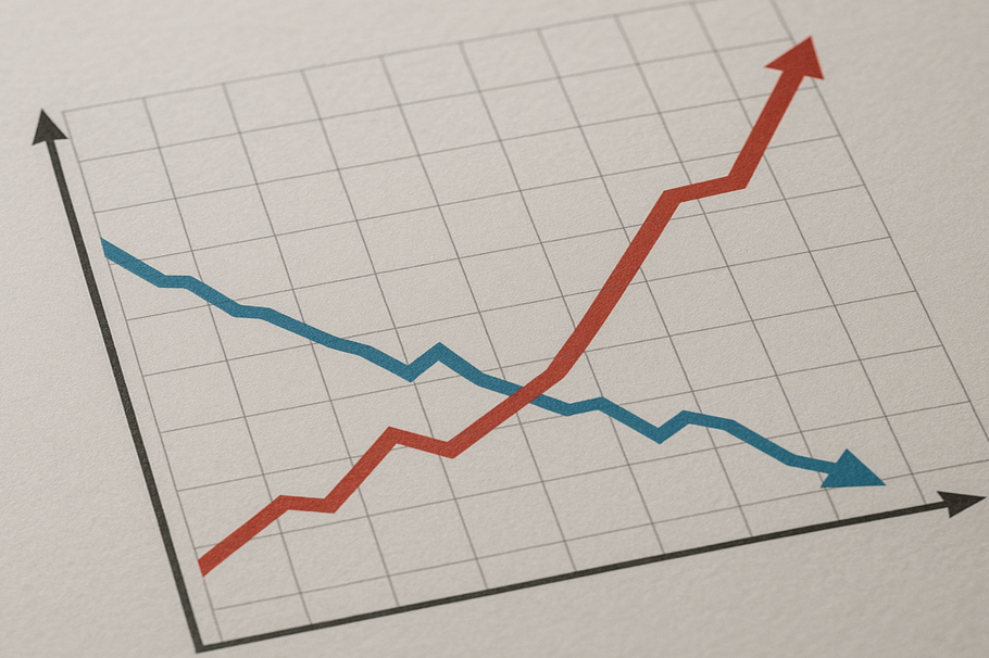 Westeuropa bei Insolvenzen im Gleichschritt