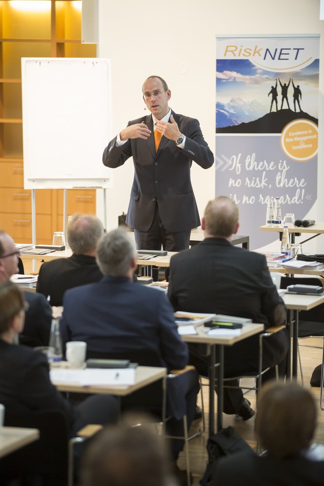 Host Frank Romeike from RiskNET ...