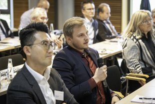 Hochkarätige Teilnehmer und Referenten beim RiskNET Summit 2019
