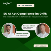 Webinar: EU AI Act Compliance im Griff – Schritt für Schritt zur Umsetzung