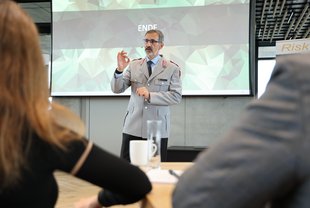 Oberstleutnant Thorsten Kodalle, Dozent Sicherheitspolitik/KRITIS/Cyber, Führungsakademie der Bundeswehr