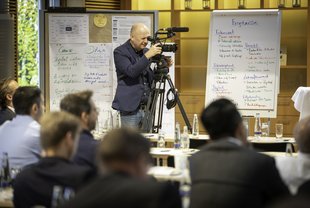 Videoaufnahmen für die RiskNET Mediathek