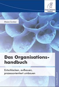 Manuel Junker / Claudia Meier: Das Organisationshandbuch: Entschlacken, aufbauen, prozessorientiert umbauen, Finanz Colloquium Heidelberg, Heidelberg 2015, ISBN 978-3943170870