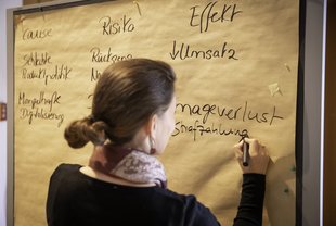 Kreativitätsmethoden standen im Mittelpunkt der Workshops