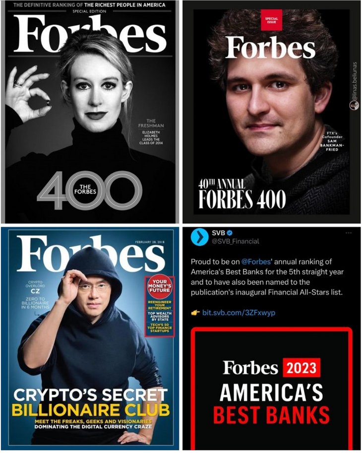 Fig. 01: Forbes cover with "role models" [Source: Forbes]
