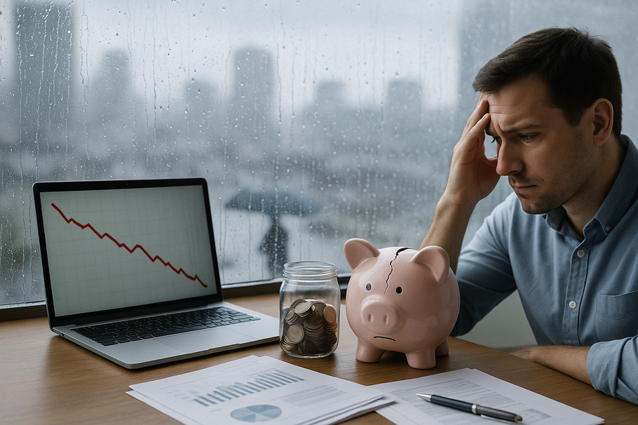 Investitionslust sinkt, Kreditangst steigt