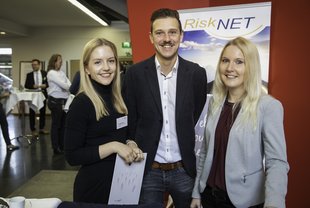 Das Organisationsteam beim RiskNET Summit 2019