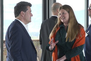 Prof. Dr. Josef Scherer (THD) im Dialog mit Dr. Anette Köcher (RiskNET)