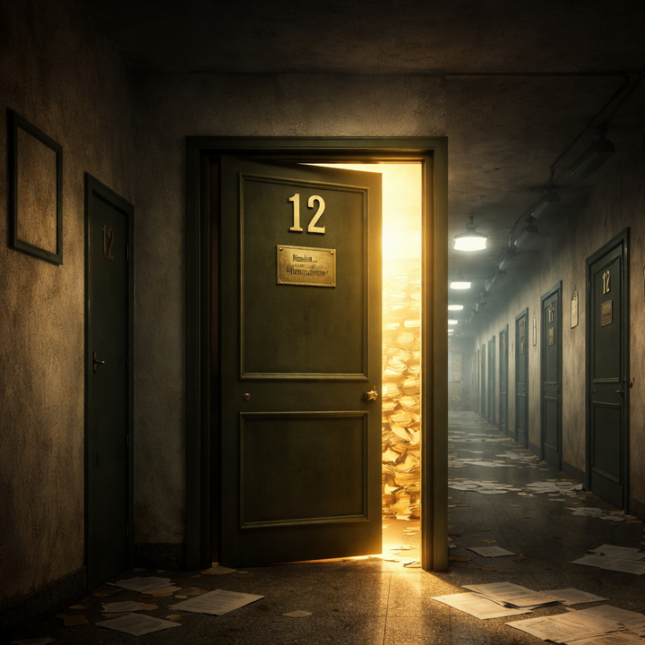 Hinter Tür Nummer 12: Bürokratie als undurchschaubares Labyrinth