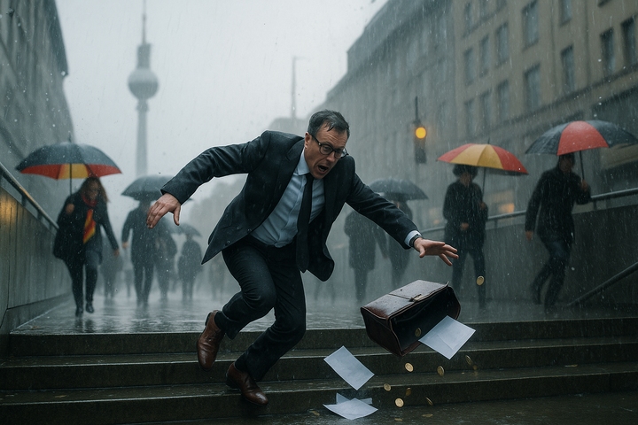 Abstieg im Eiltempo: Deutschland stolpert in die Rezession