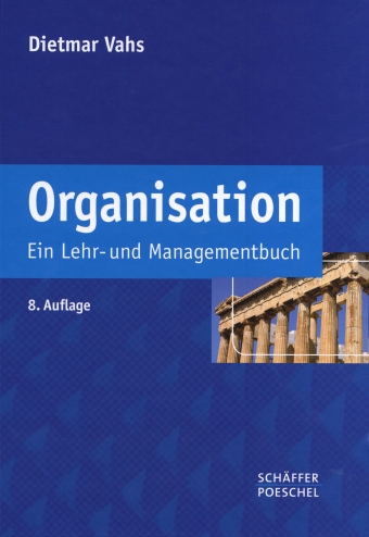 Dietmar Vahs: Organisation – Ein Lehr- und Managementbuch, 8., überarbeitete und erweiterte Auflage, Schäffer-Poeschel, Stuttgart 2012, 633 Seiten, 34,95 Euro, ISBN 978-3-7910-3174-3.
