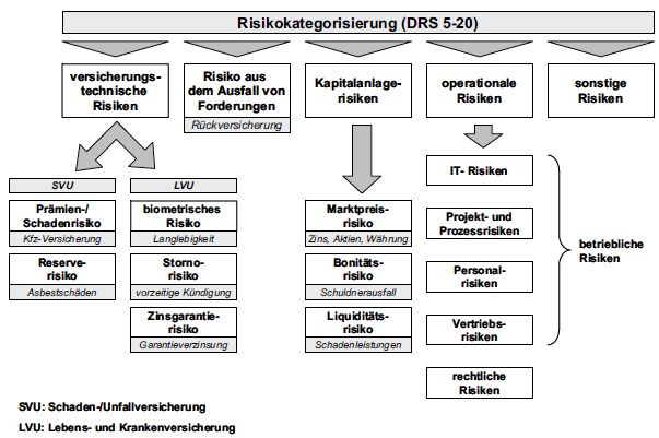 Abbildung 2: Struktur nach DRS 5-20 [Berichtswesen [Quelle: Korte, Thomas/Romeike, Frank (2011): MaRisk VA erfolgreich umsetzen - Praxisleitfaden für das Risikomanagement in Versicherungen, 2., neu bearbeitete und wesentlich erweiterte Auflage, Erich Schmidt Verlag, Berlin 2011, S. 174.]