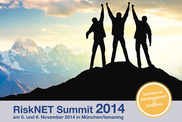 RiskNET Summit 2014, 5. bis 6. November 2014, München
