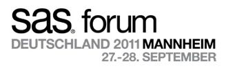 SAS Forum D 2011