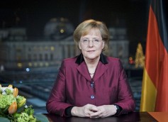 Neujahrsansprache von Bundeskanzlerin Angela Merkel zum Jahreswechsel 2008/2009