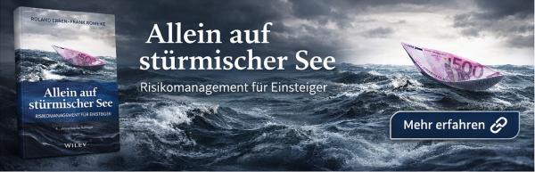 Roland Erben / Frank Romeike (2026): Allein auf stürmischer See – Risikomanagement für Einsteiger, 4. komplett überarbeitete Auflage, Wiley Verlag, Weinheim 2026.