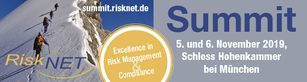 RiskNET Summit 2019, 5.-6. November 2019, Schloss Hohenkammer